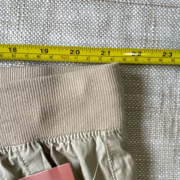 Iyla Beige Converter Cotton Pull On Weekender Casual Vacation Pants- Sz-2X - Picture 12 of 16